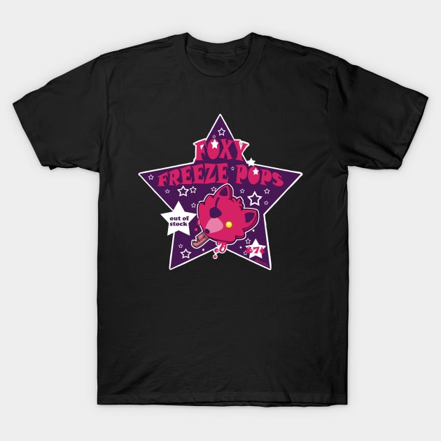 Foxy Freeze Pops T-Shirt by Bat13SJx